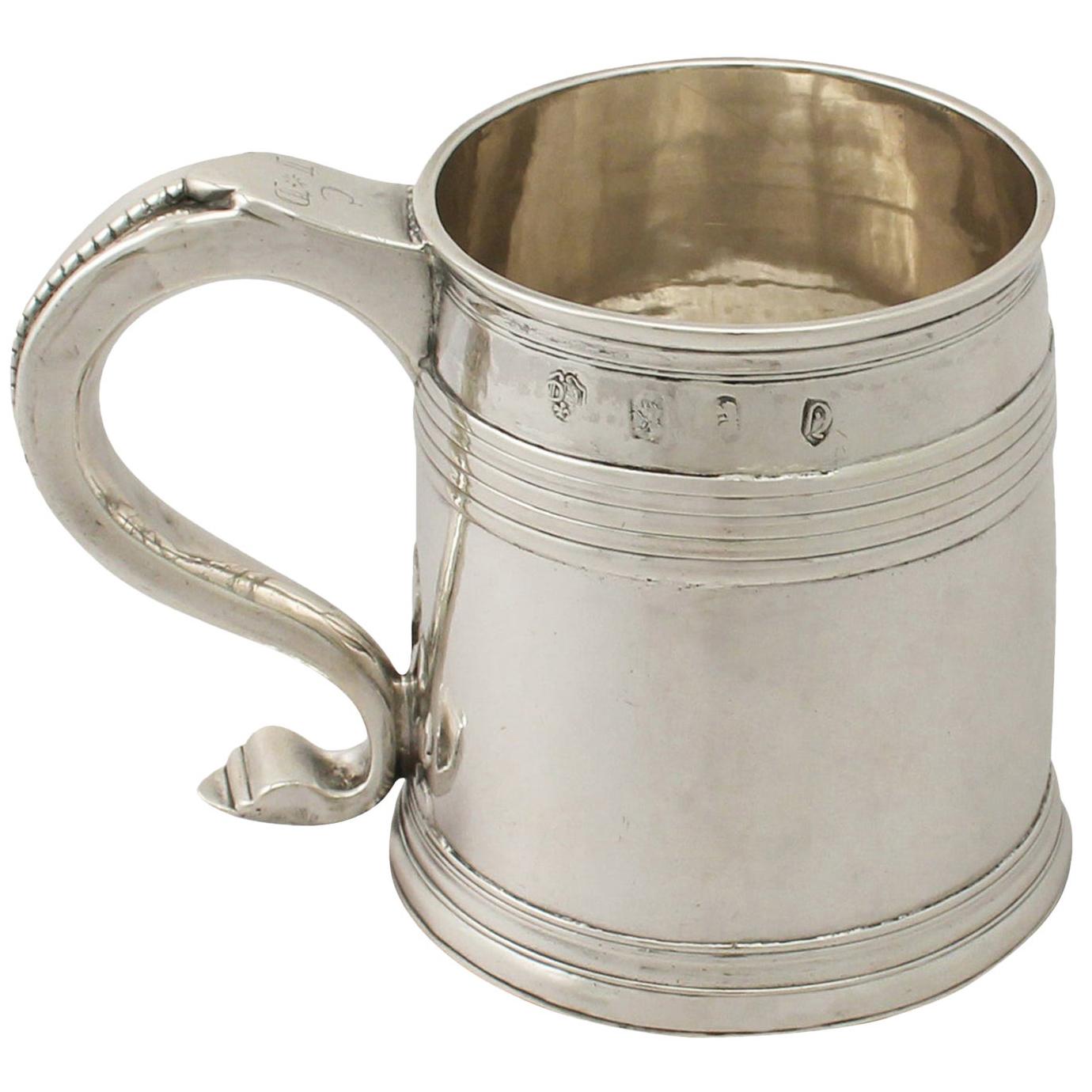 Antique Queen Anne Britannia Standard Silver Mug