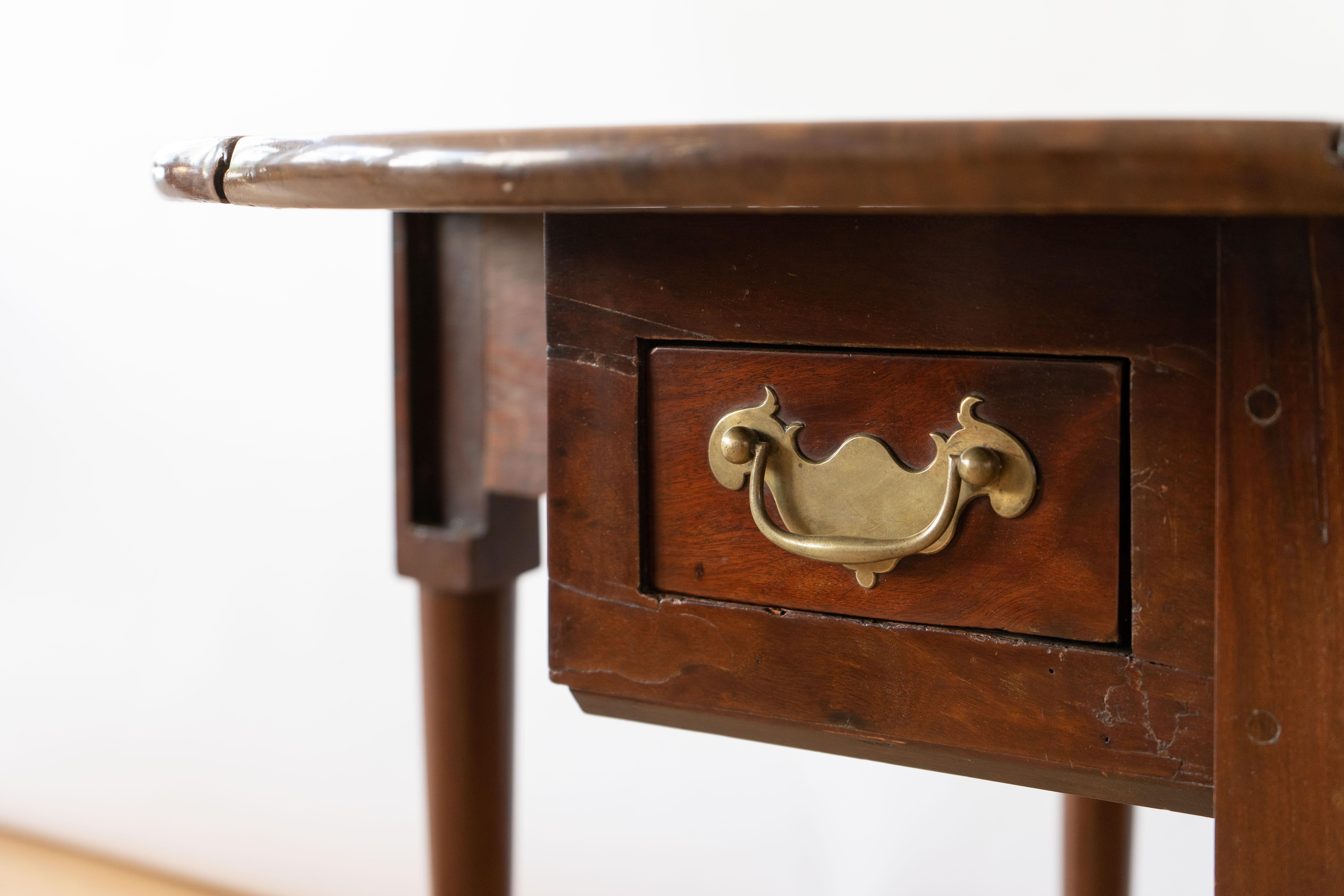 Antique Queen Anne Mahogany Table 1