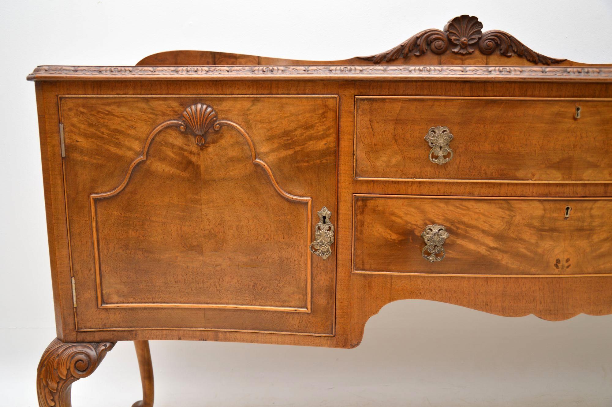 queen anne style sideboard