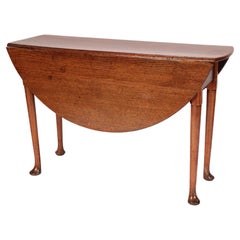 Antiker Queen Anne Stil Eiche Drop Leaf Tisch