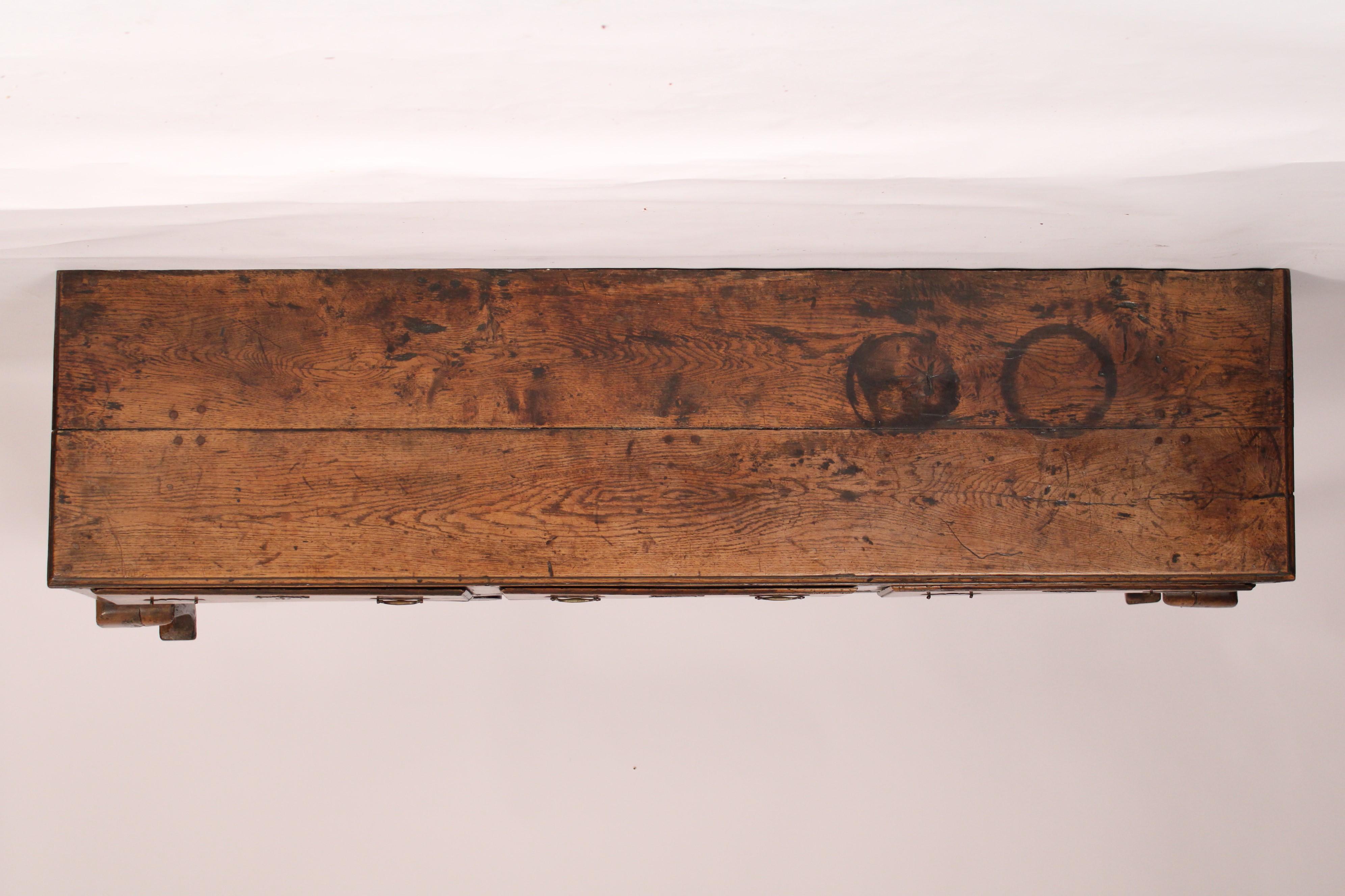 Antikes Sideboard aus Eiche im Queen Anne-Stil (19. Jahrhundert) im Angebot