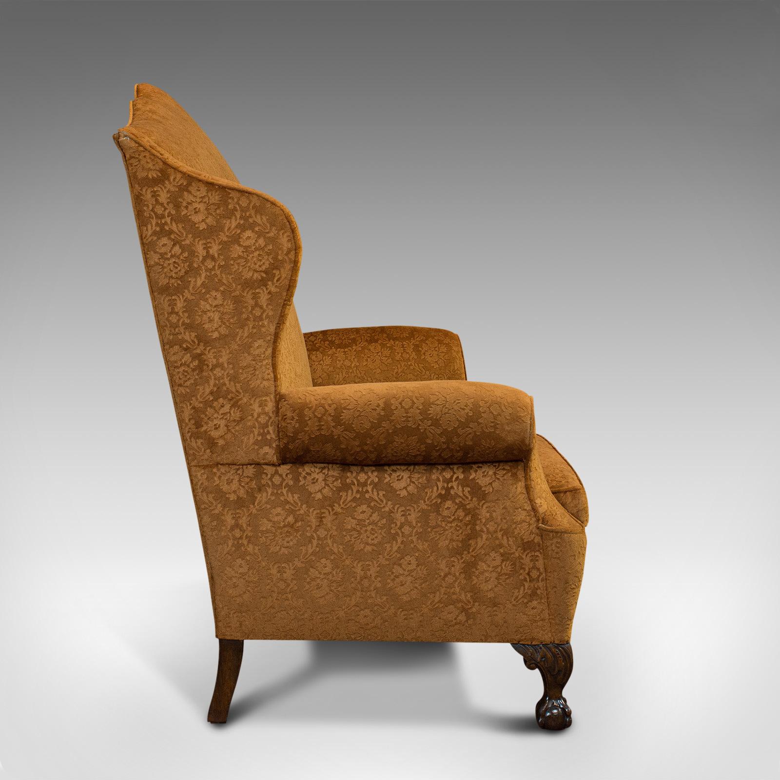 antique queen anne settee