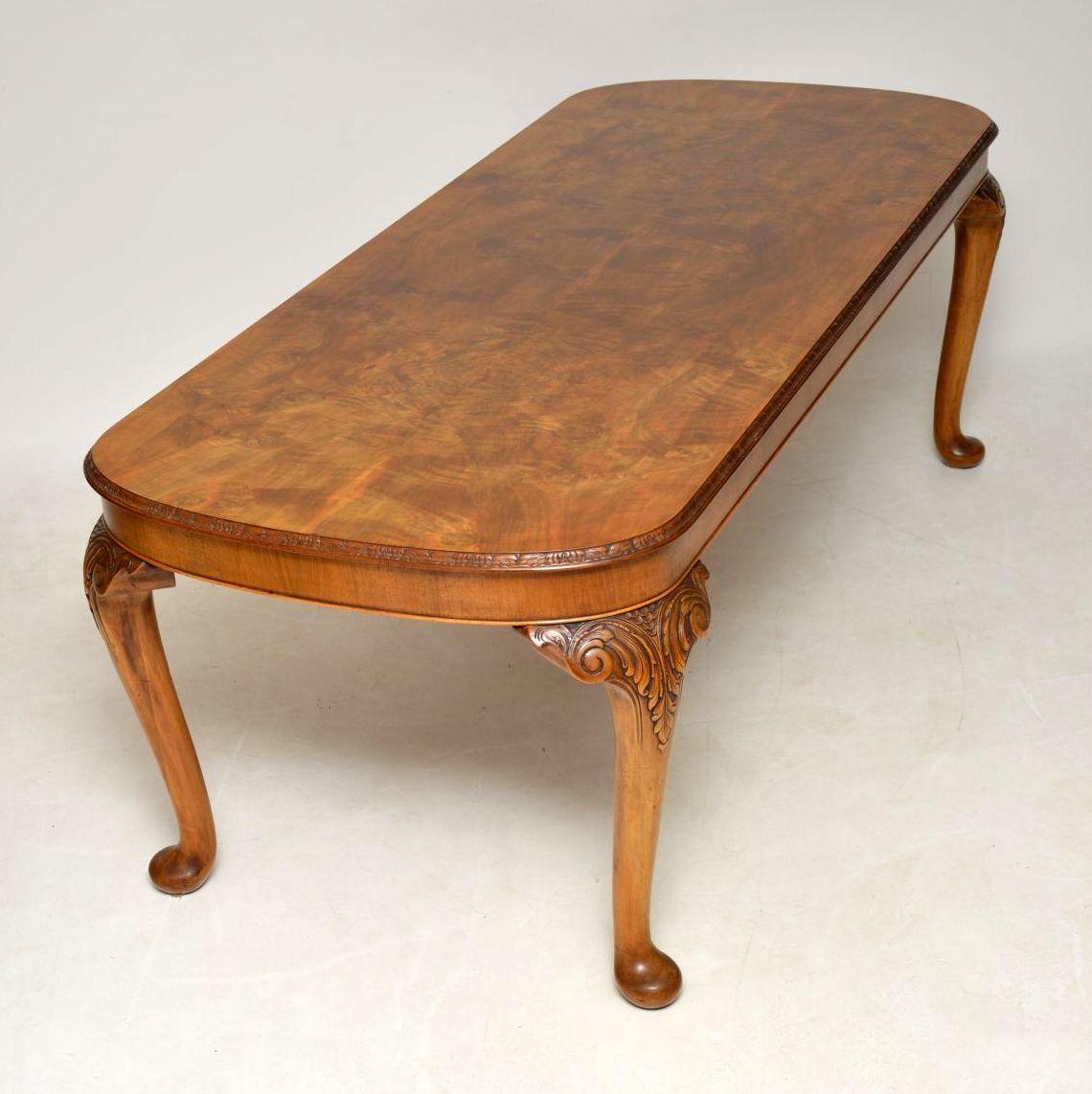antique walnut dining table