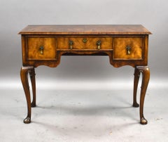 Antique Queen Anne Style Walnut Lowboy