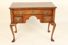 Antique Queen Anne Style Walnut Lowboy