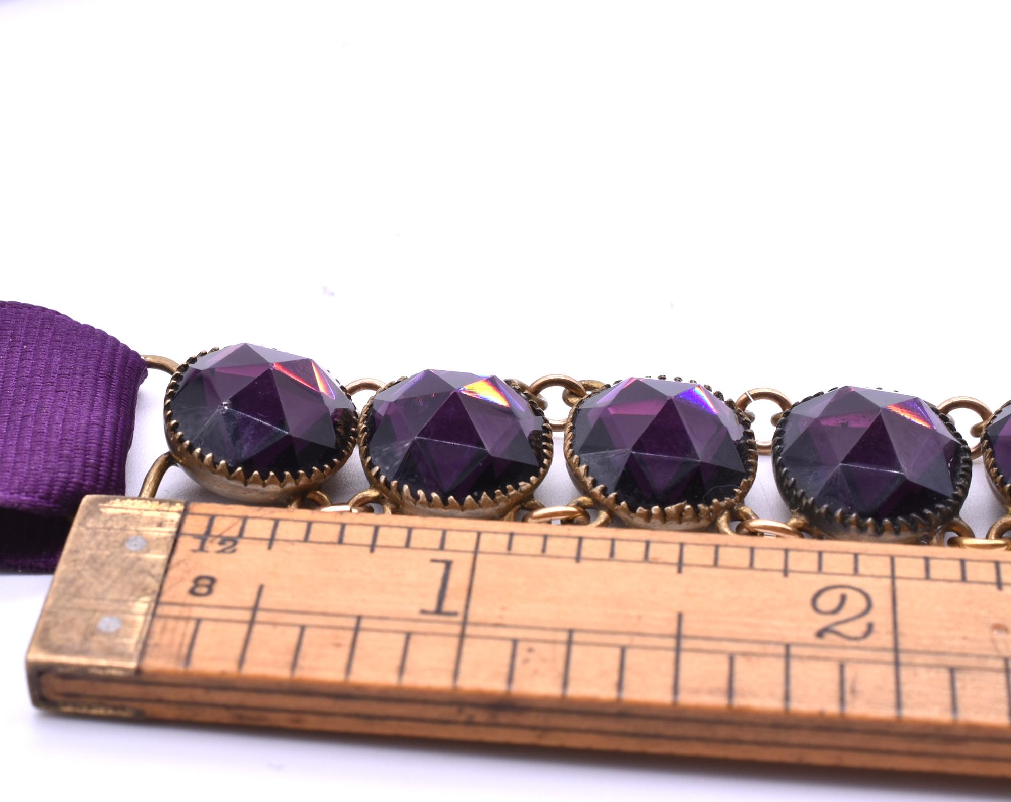 Antique "Queen Anne" Suite of Riviere Necklace and Earrings at 1stDibs