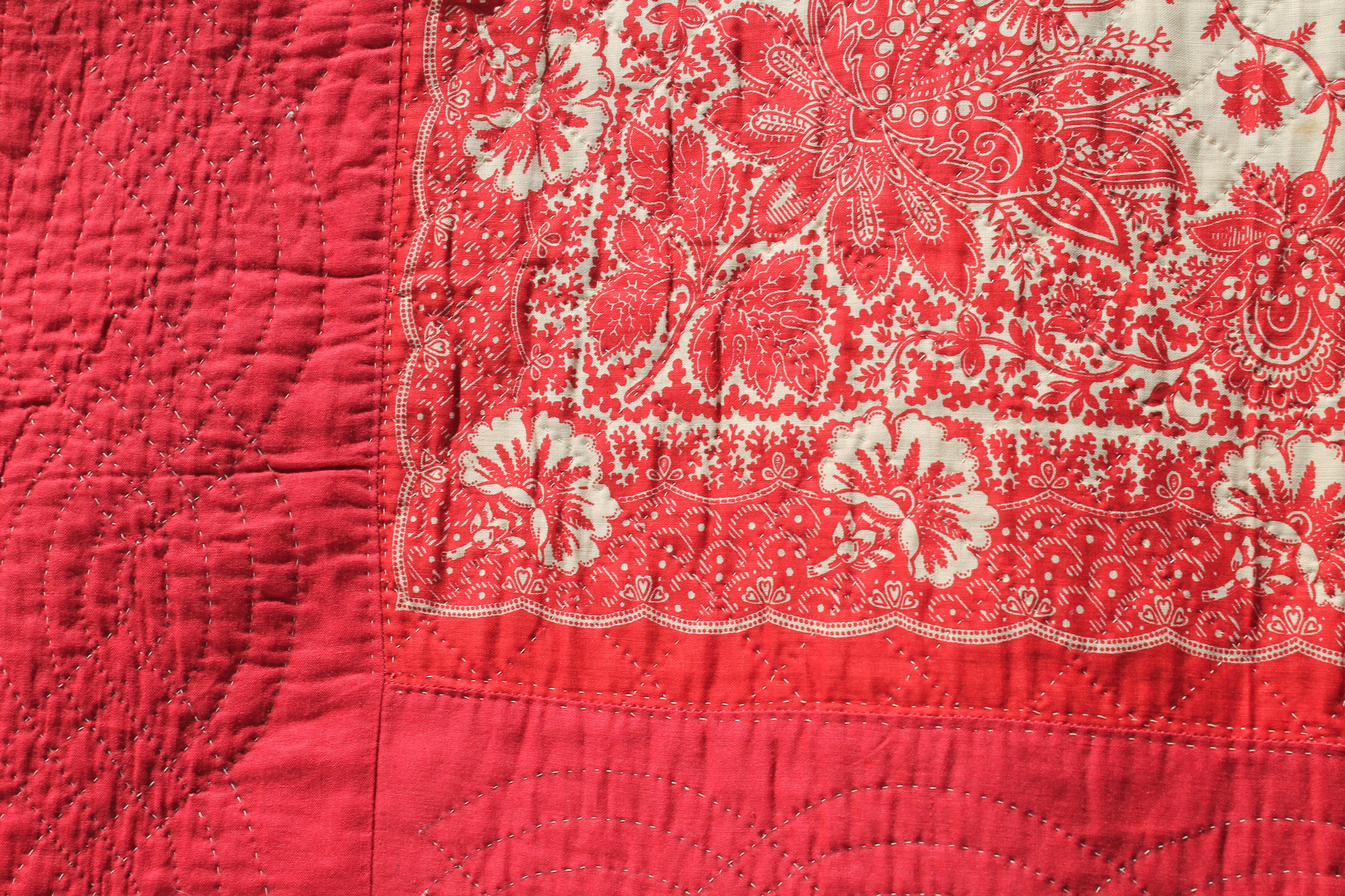 vintage handkerchief quilt