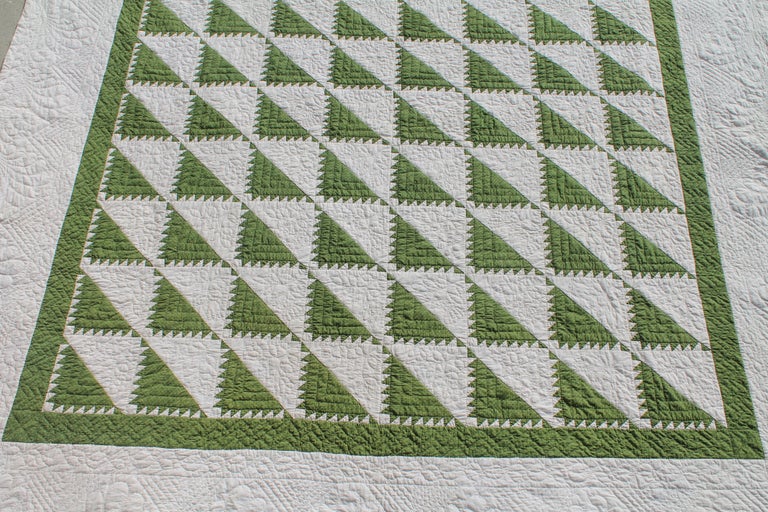 Download Antique Quilt 19th Century Delectable Mountains Quilt at 1stdibs