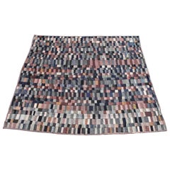 Antique Quilt / Amish Mini-Pieced Men’s Suiting Quilt