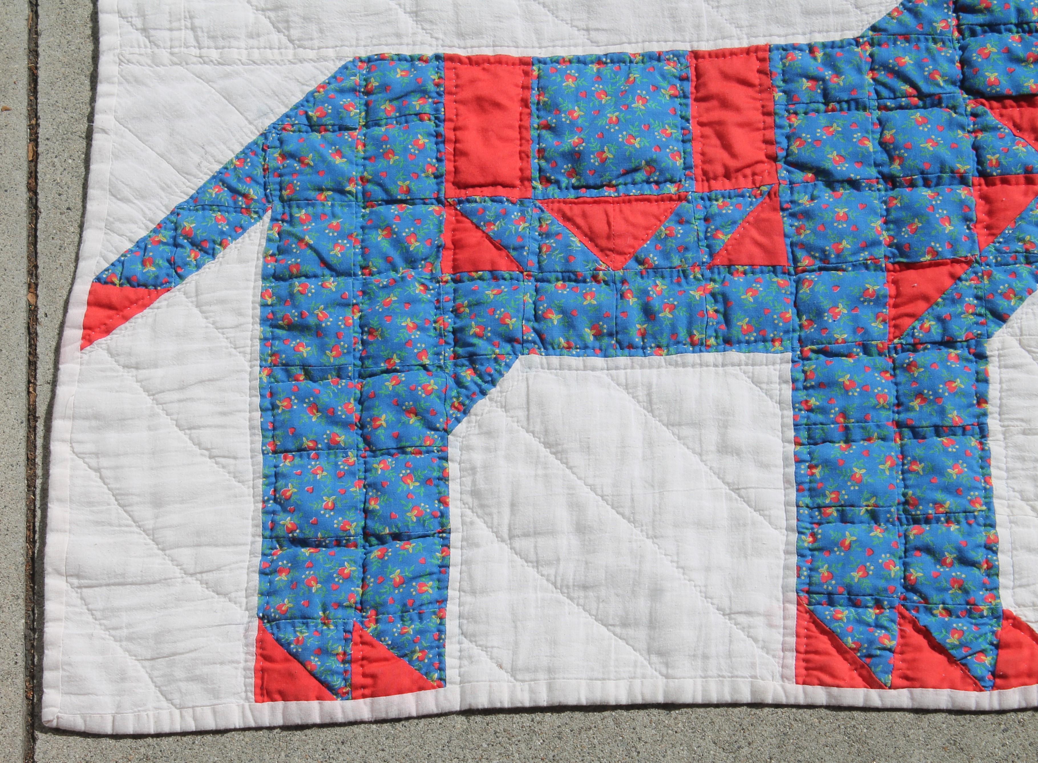 donkey quilt pattern