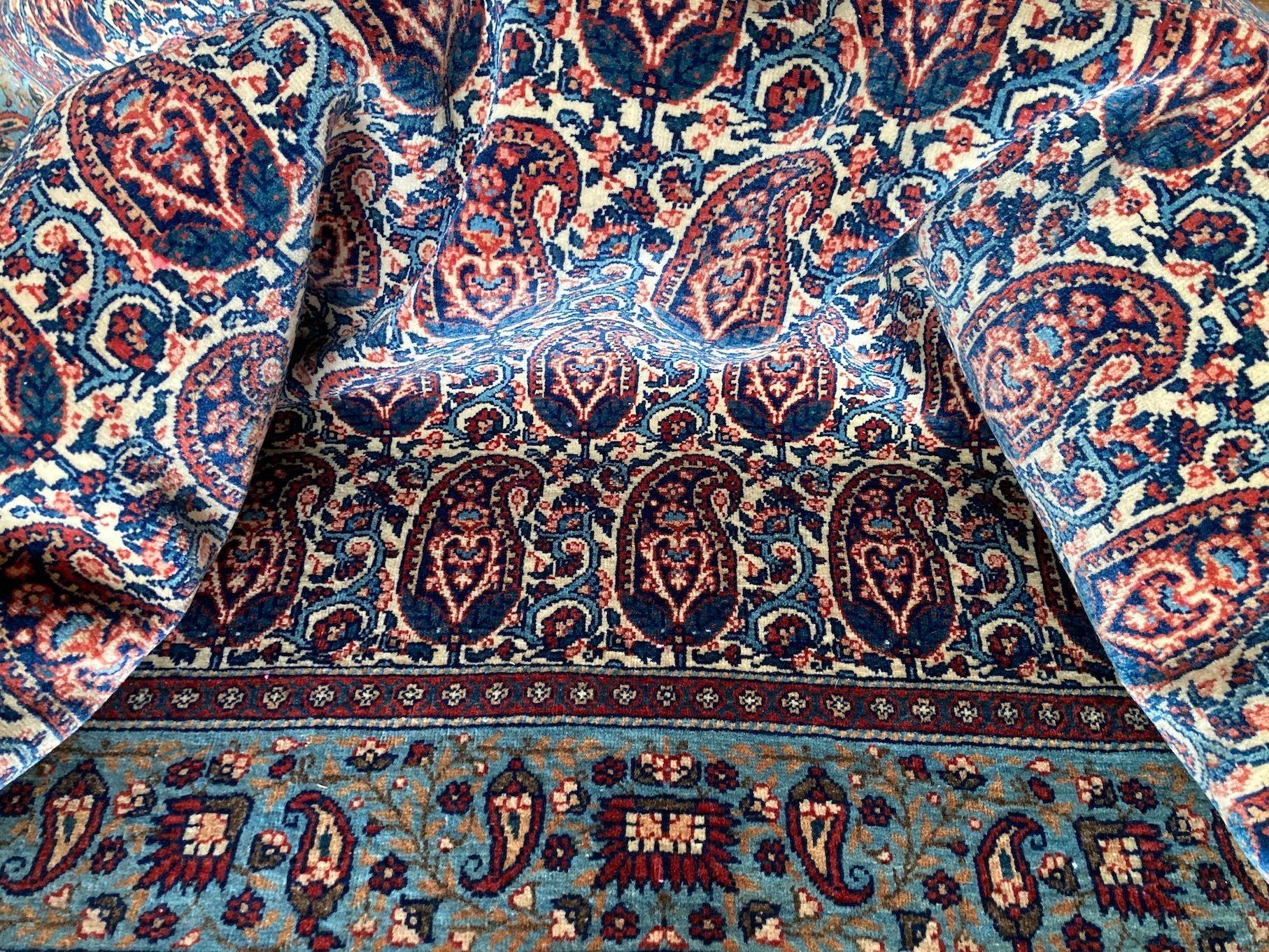 Antiker Qum-Teppich 2,00 m X 1,36 m im Angebot 6