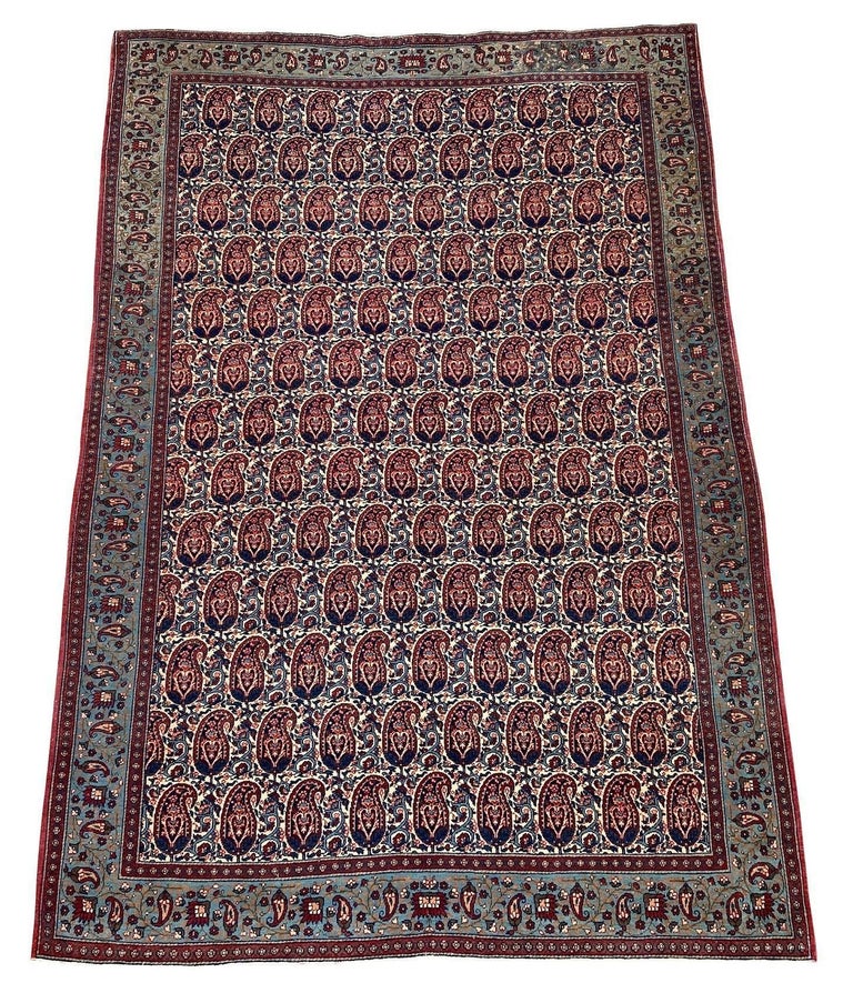 Antique Qum Rug For Sale at 1stDibs