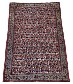 Antique Qum Rug 2.00m X 1.36m