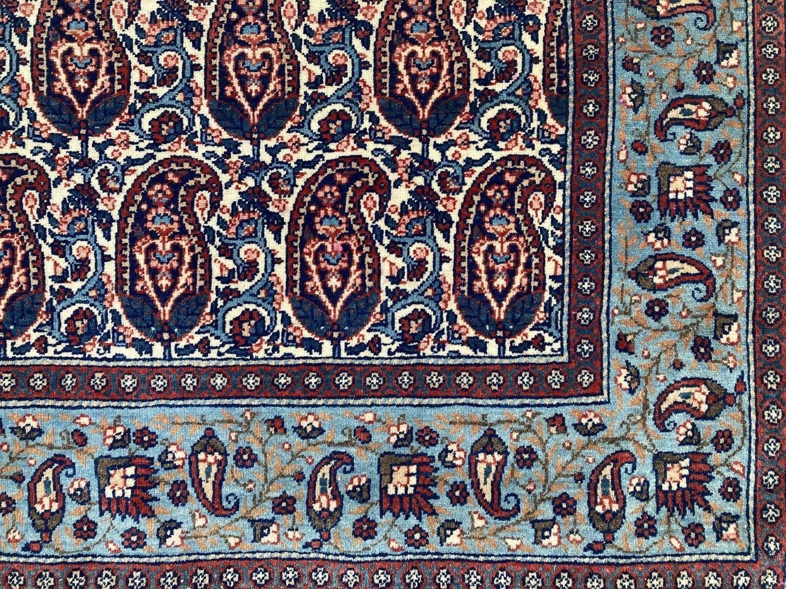 Antiker Qum-Teppich 2,00 m X 1,36 m (Wolle) im Angebot