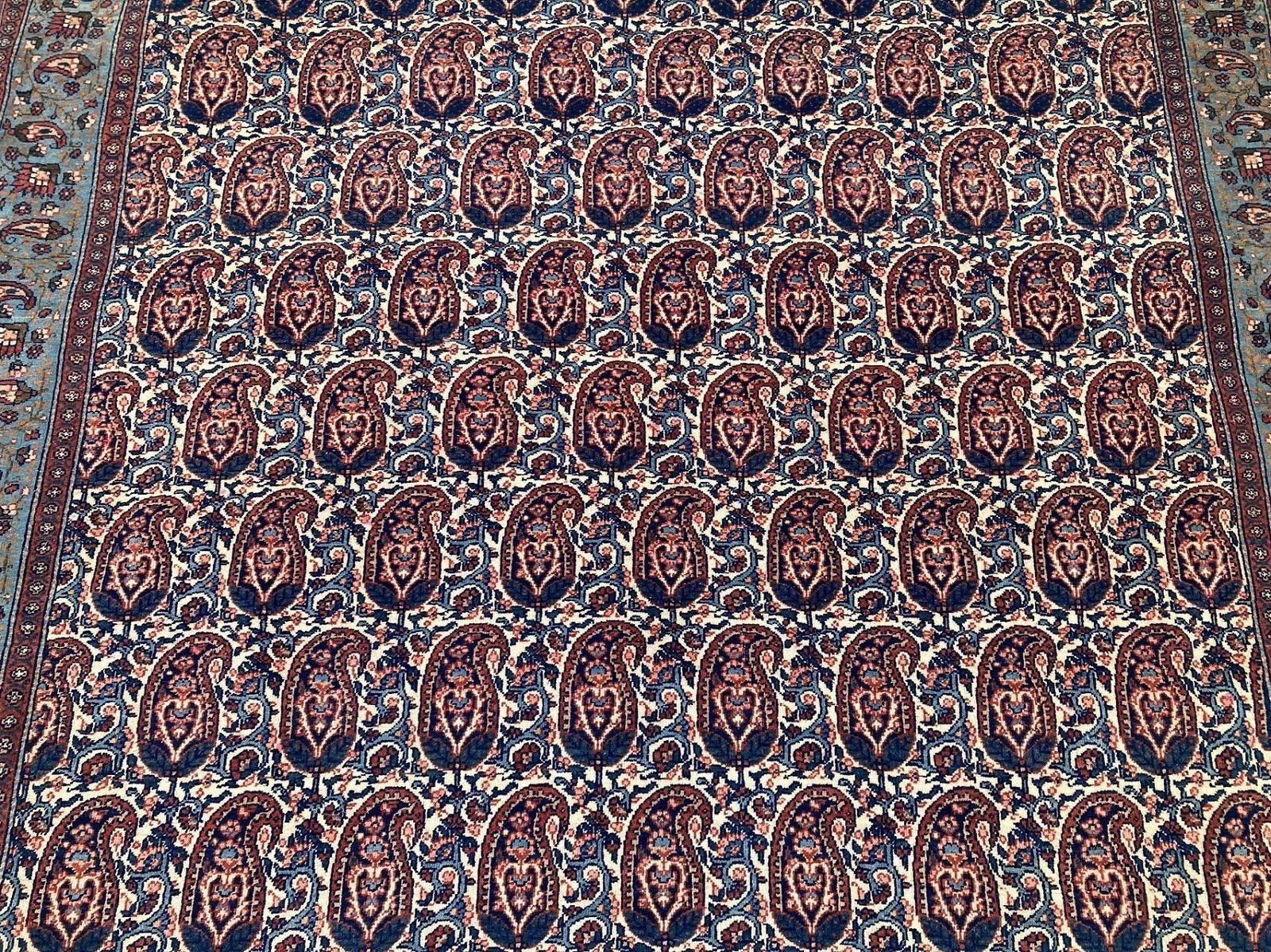 Antique Qum Rug 2.00m X 1.36m For Sale 1