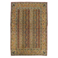 Antiker Qum-Teppich 4'8'' x 6'10''