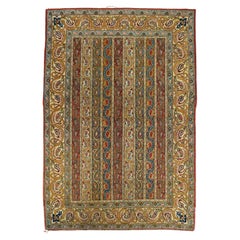 Tapis Qum ancien de 4'8'' x 6'10'' cm