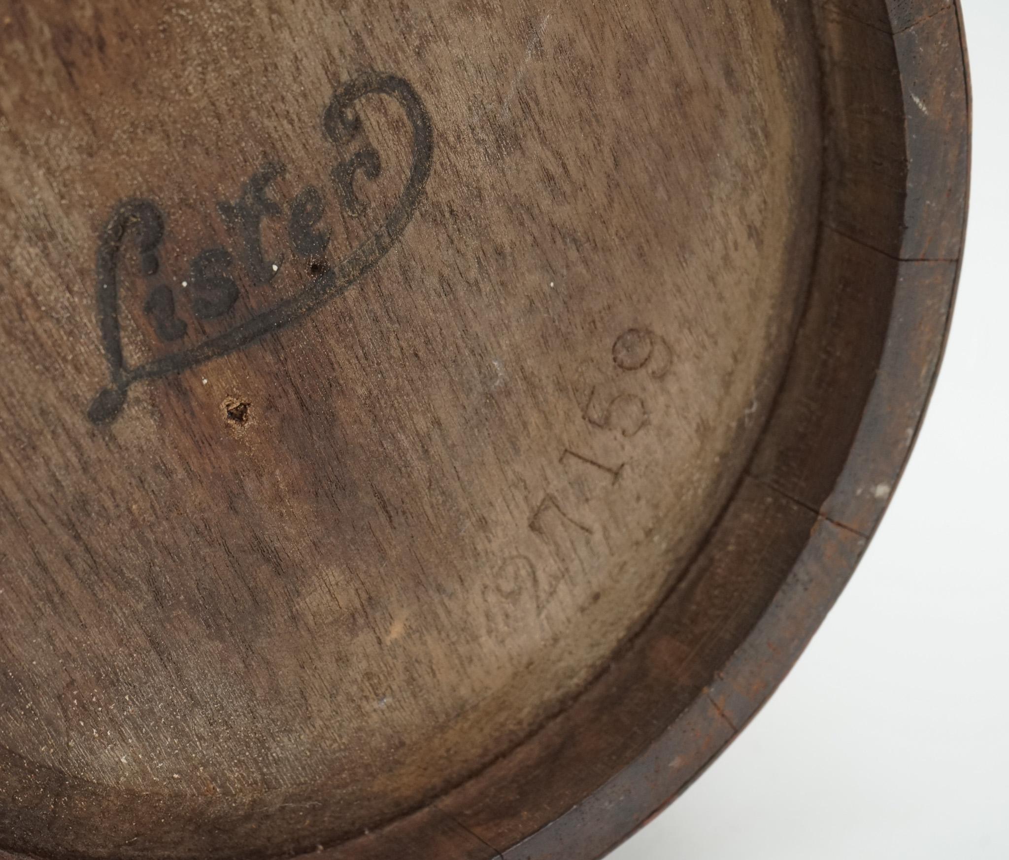 R.A. ANTIGUO LISTER & CO CUBO DE ROBLE LATONADO PATiNA DESlumbrante en venta 11