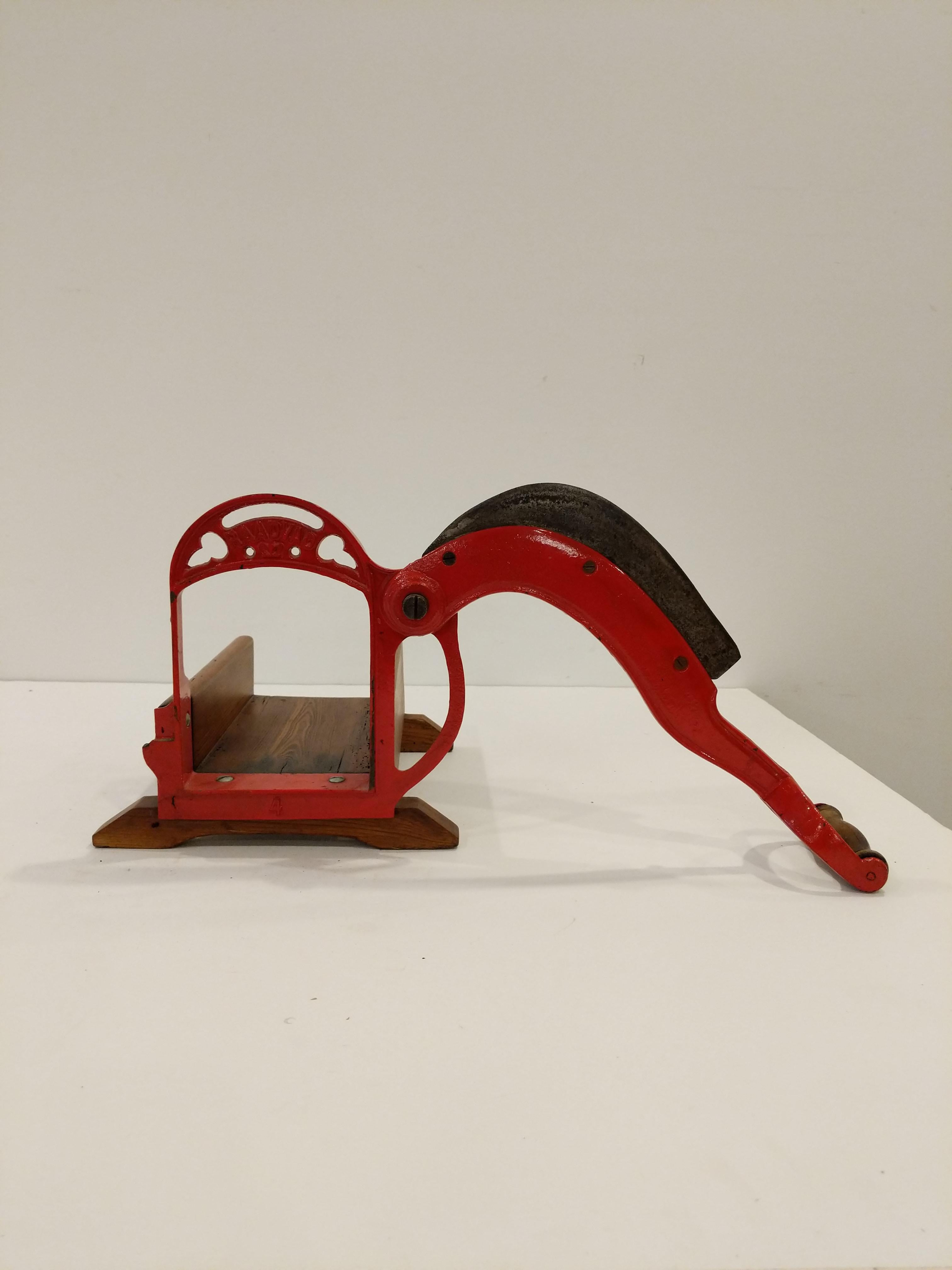 20th Century Antique Raadvad Bread Slicer For Sale