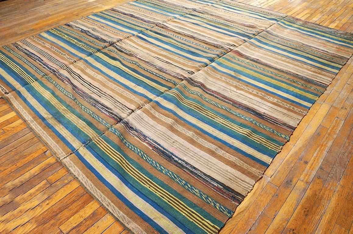 Amerikanischer Shaker-Teppich aus dem späten 19. Jahrhundert ( 8'6