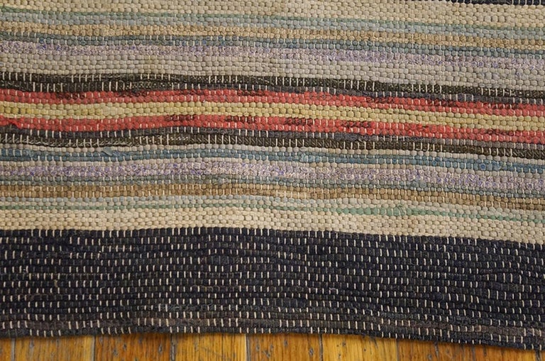 Antique Rag Rug For Sale at 1stDibs