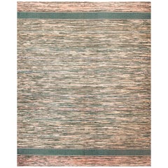Antique Rag Rug 9'0" x 11'3"