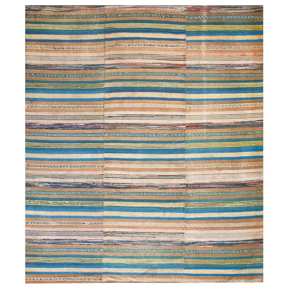 Late 19th Century American Shaker Rag Rug ( 2' x 3' - 60 x 90 cm ) For ...