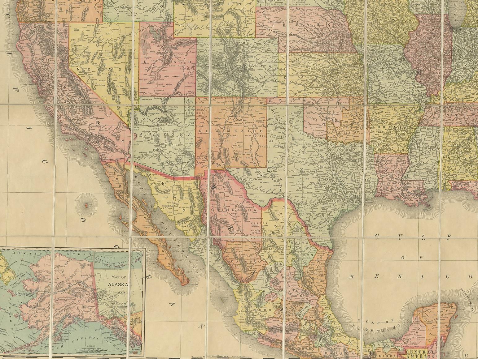 u.s. railroad map 1900