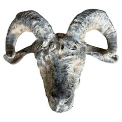 Antique Ram's Head from South of France