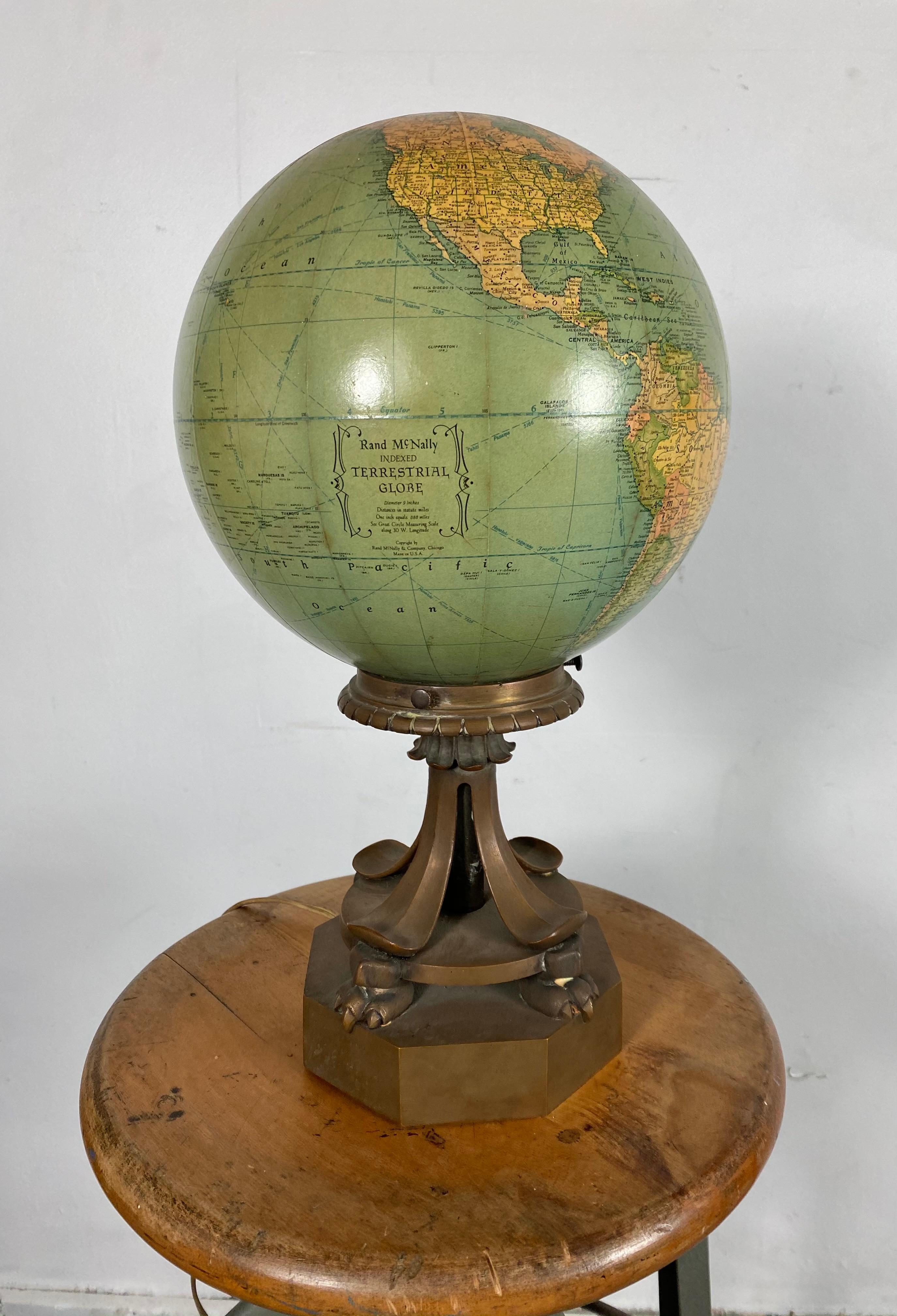 rand mcnally globes