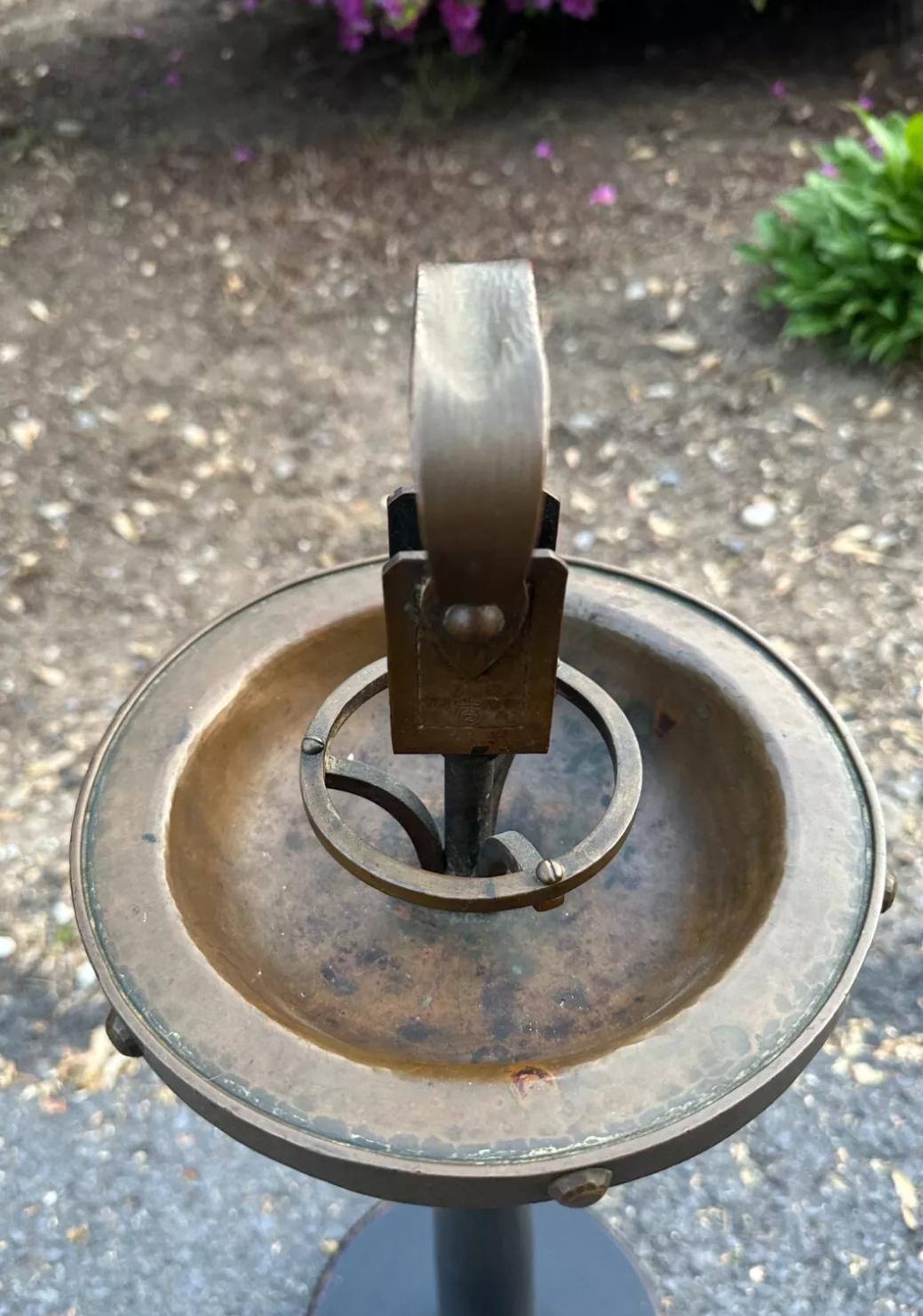 Antique Rare A&C Roycroft Smoke Stand, Stickley Era - W204 For Sale 2