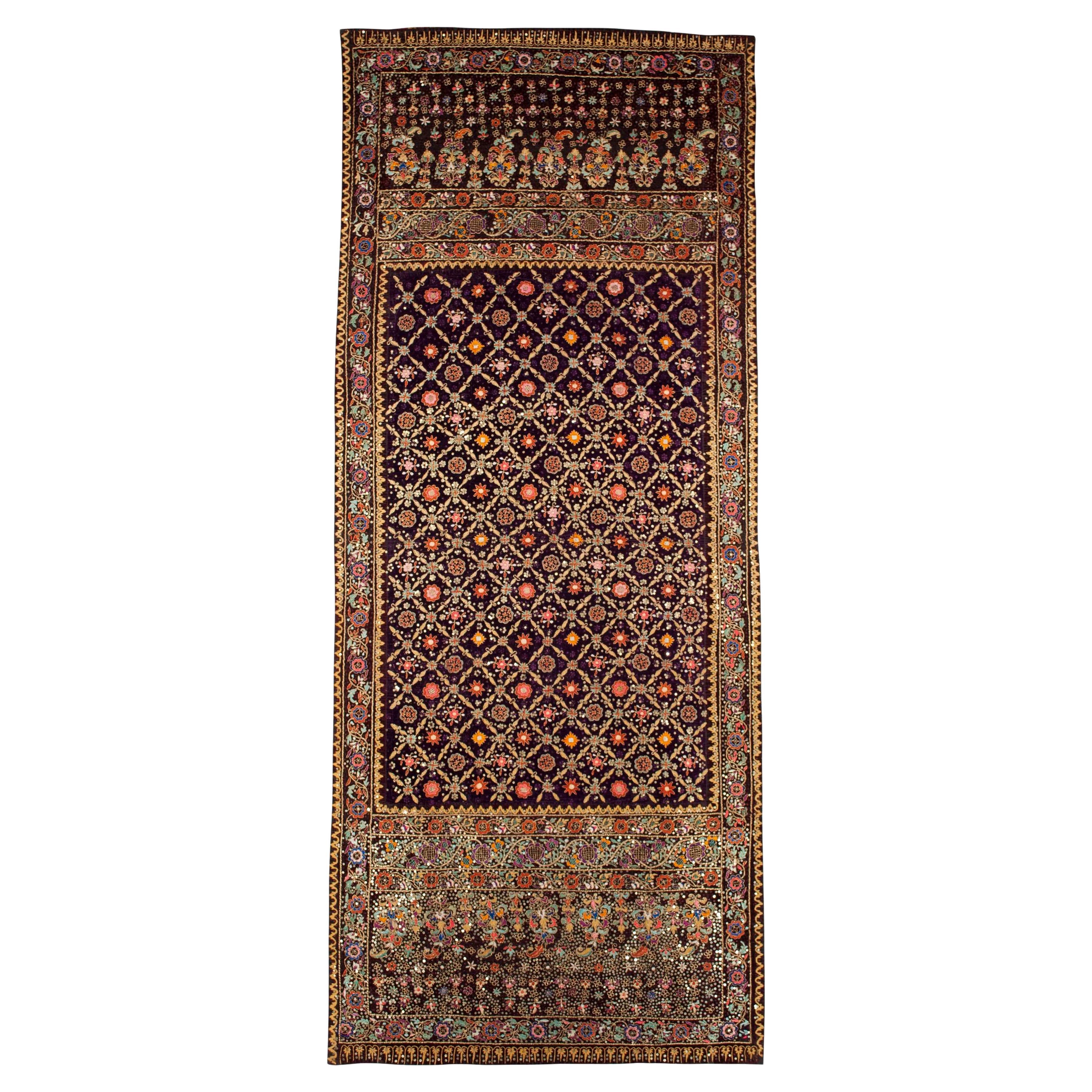 Antiker, seltener, zeremonieller Schultertuch (Kain Nyulam), Süd Sumatra