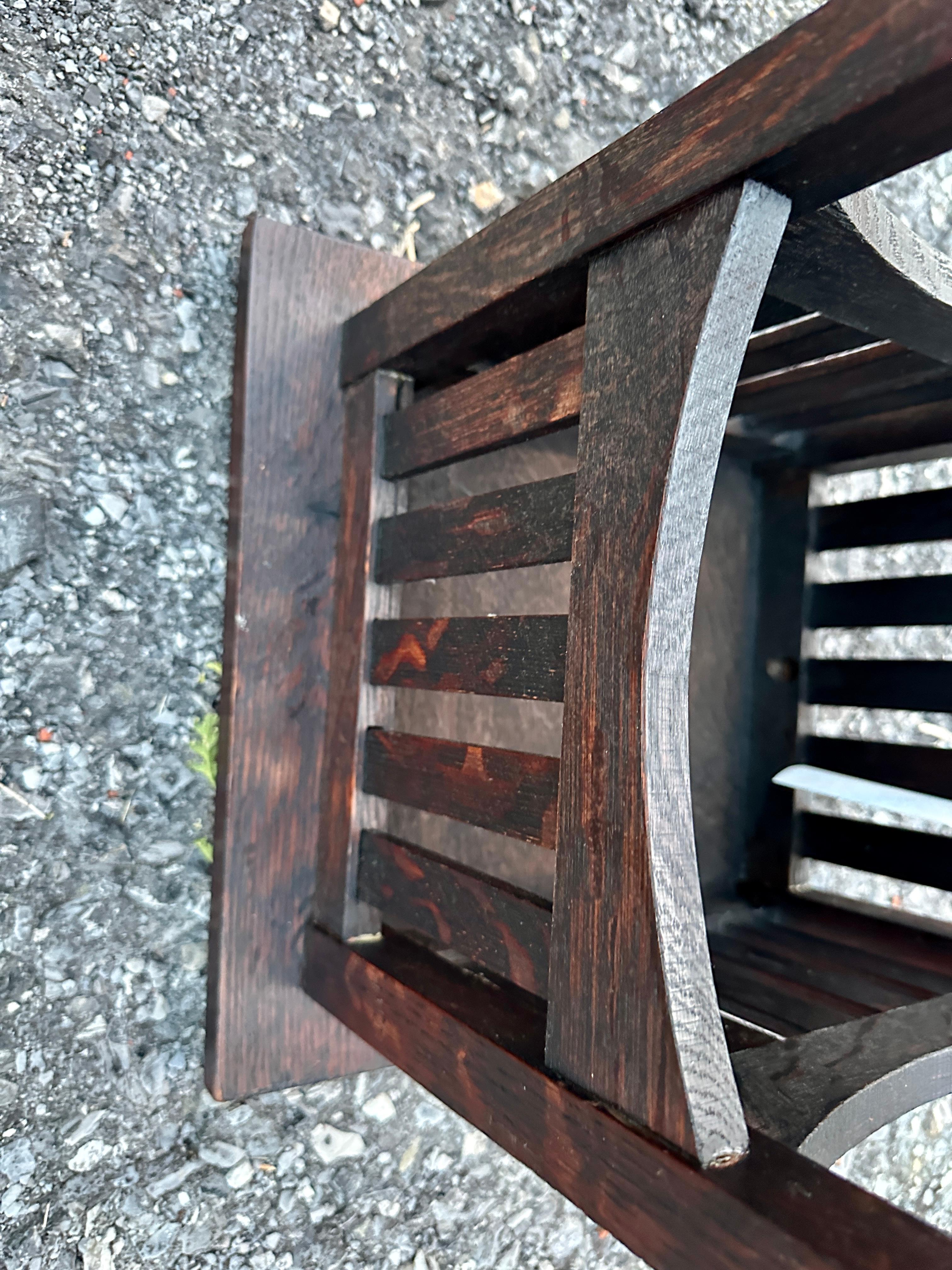 Antigüedades Raras Circa 1900 L&JG Stickley Stand - W7372 - VENTA 20% DESCUENTO Estadounidense