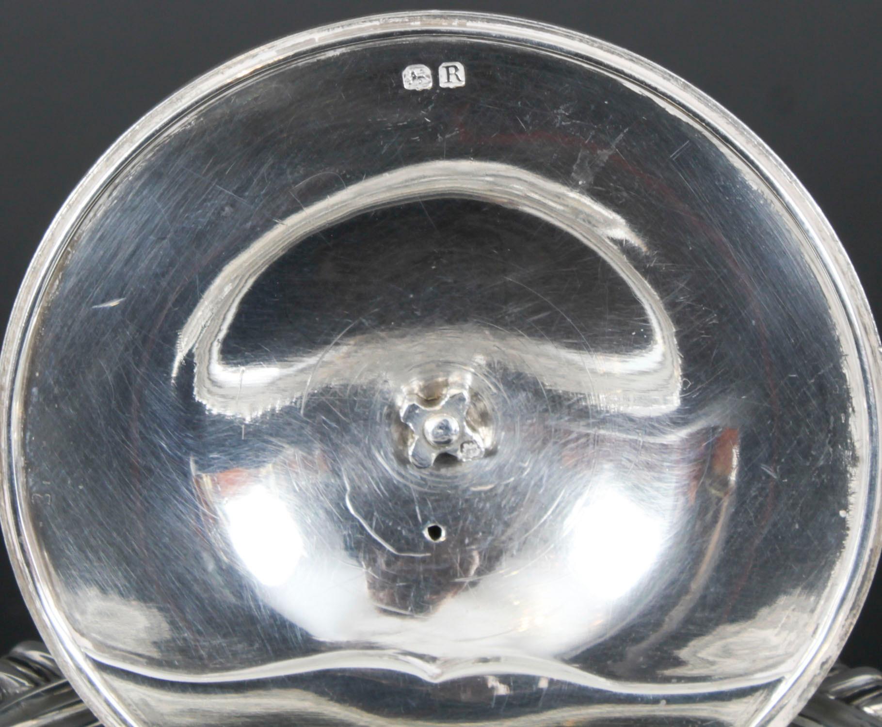 Antigua y rara tetera georgiana de plata de ley de Paul Storr 1812 Siglo XIX en venta 7