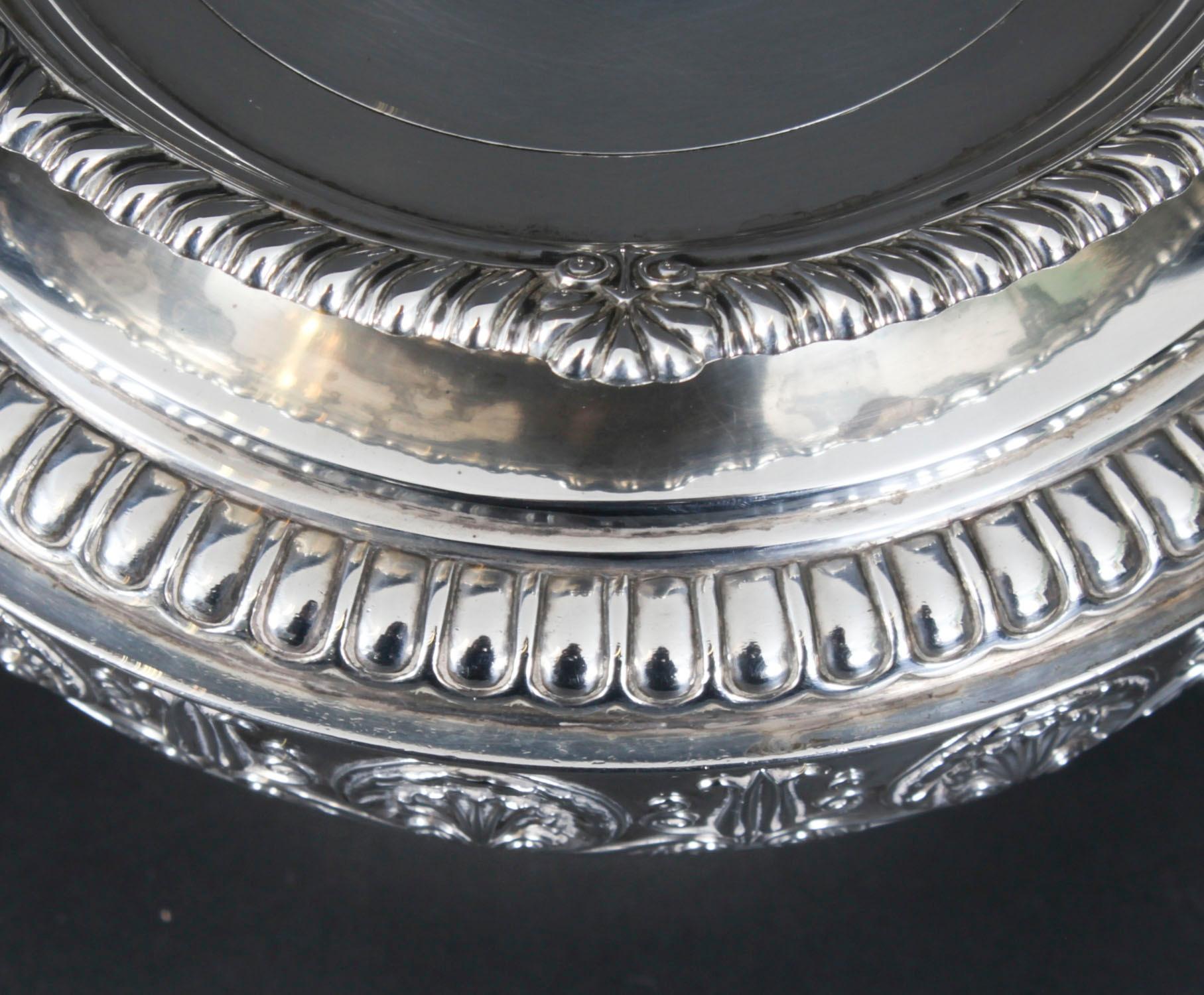 Antigua y rara tetera georgiana de plata de ley de Paul Storr 1812 Siglo XIX en venta 10