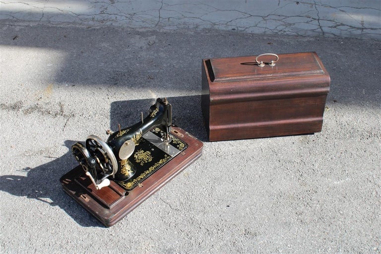 antique-rare-german-travel-sewing-machine-lewenstein-1890-at-1stdibs
