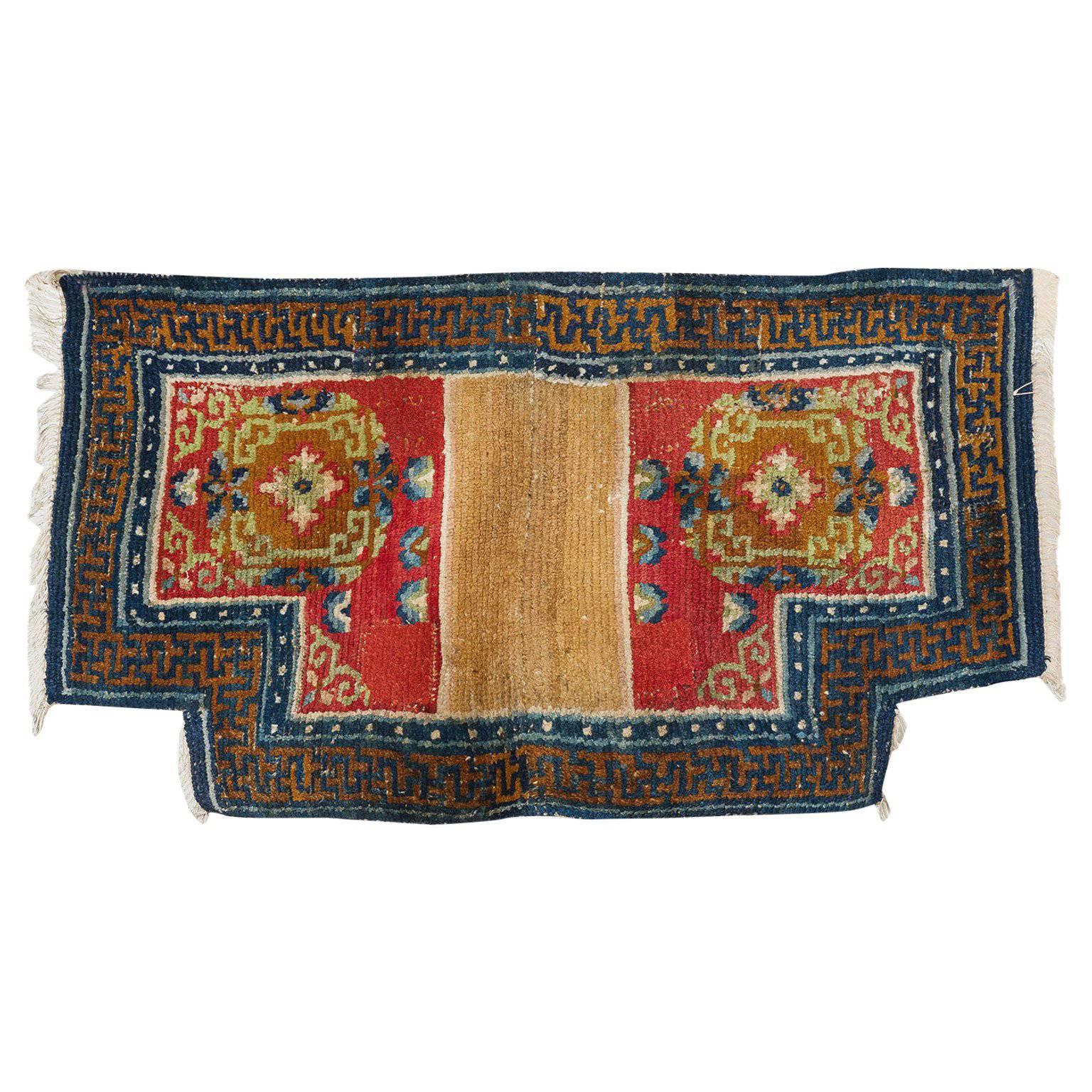 Collectible Horse Saddle from Tibet, Also Wall Hanging