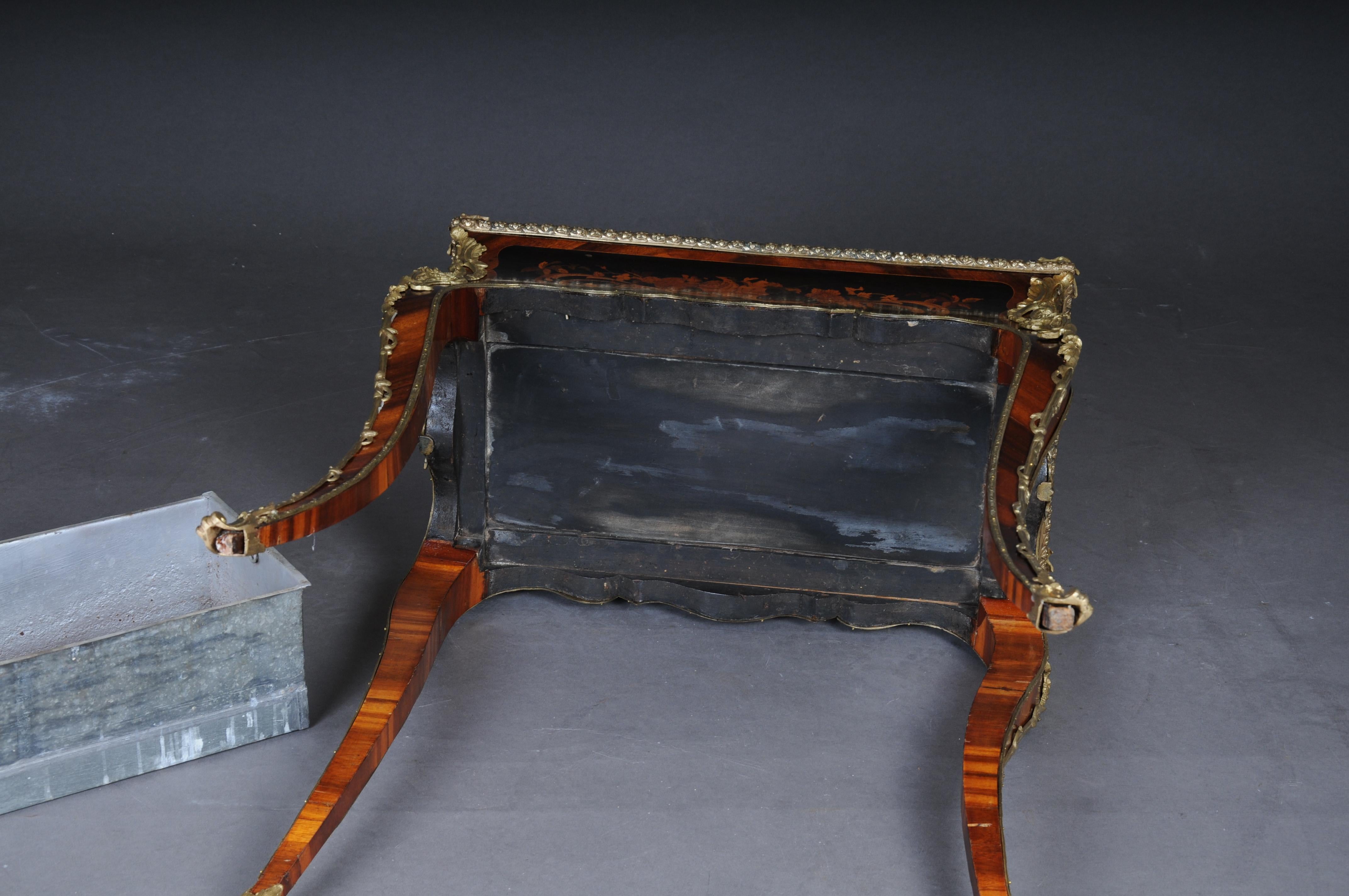 Antique rare Jardiniere side table Napoleon III For Sale 13