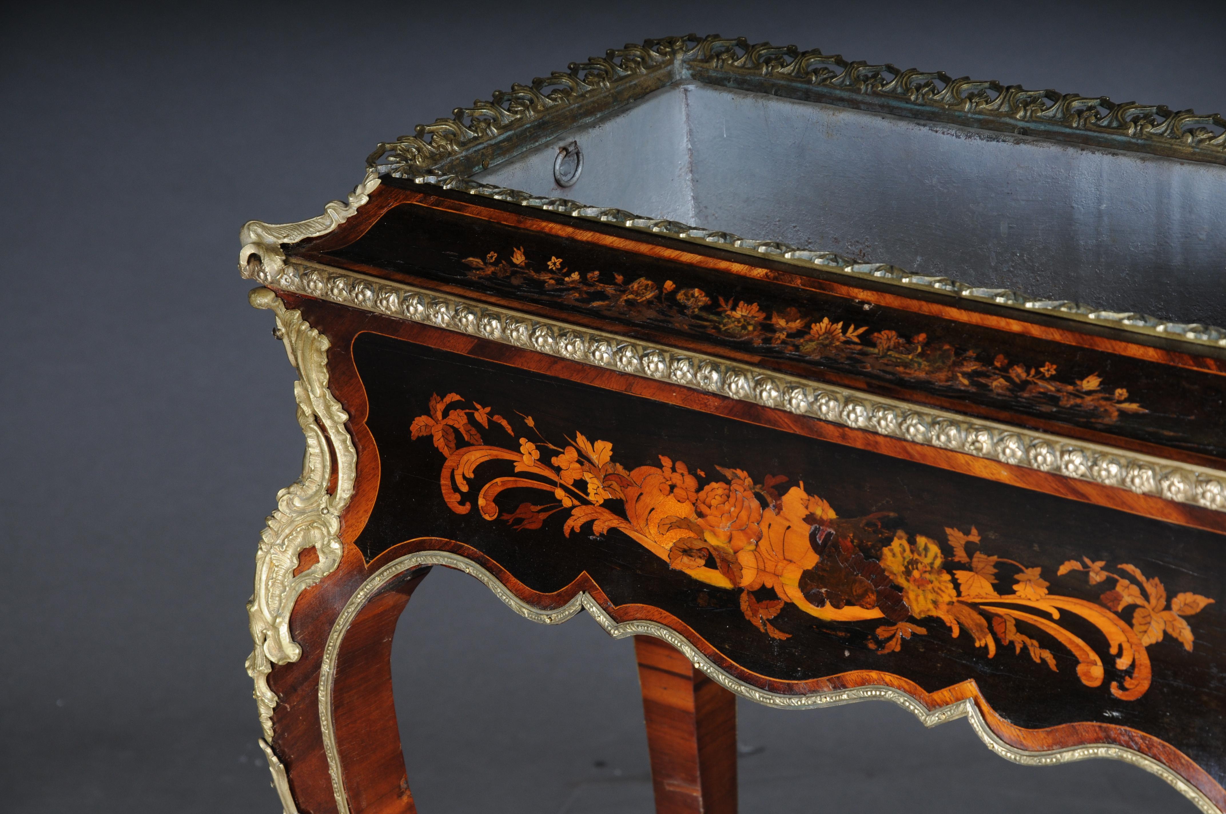 Mid-19th Century Antique rare Jardiniere side table Napoleon III For Sale