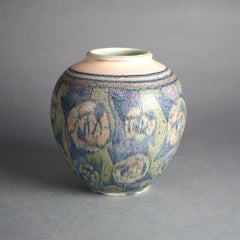 Antique & Rare Rookwood 50th Anniversary Bulbous Presentation Vase by Jensen