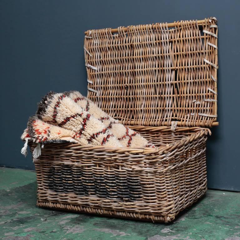 Rustic Antique Rattan Box