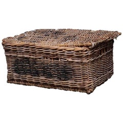 Antique Rattan Box