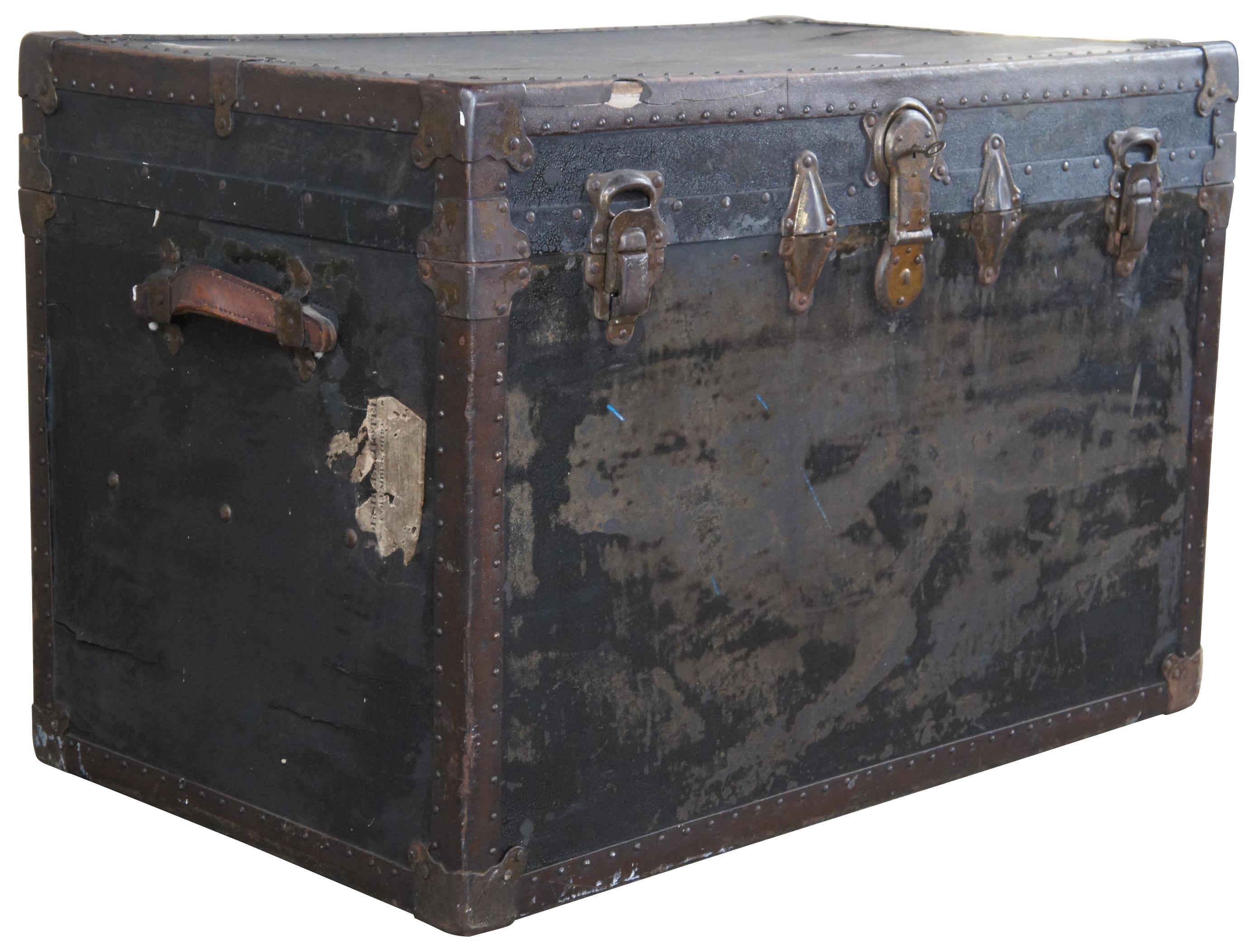 antique steamer trunk