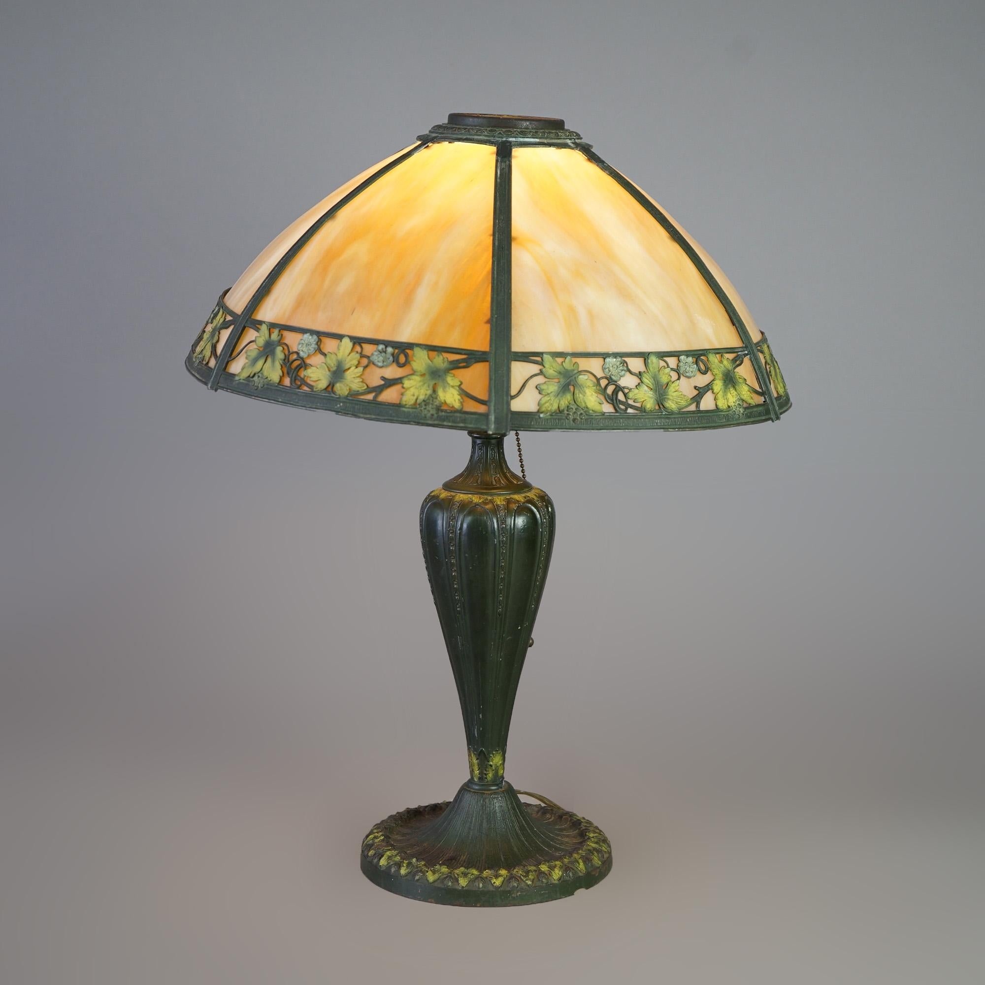 arts and crafts lamps antique