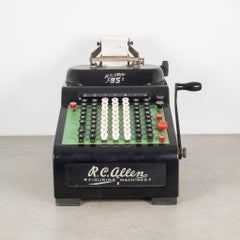 Antike R.C. Allen "95"-Figuriermaschine:: um 1930