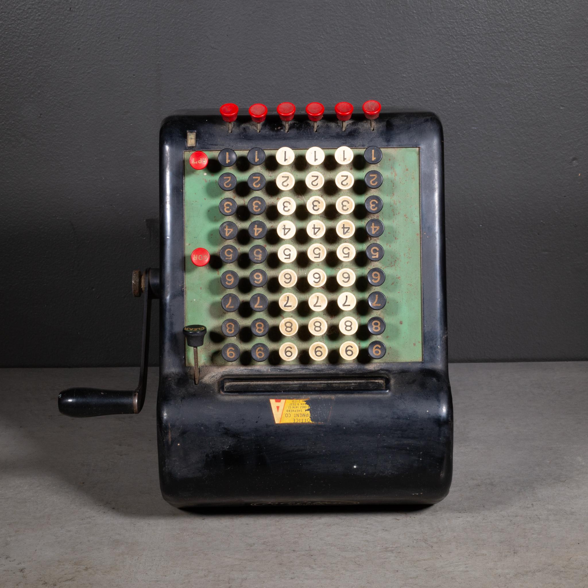 Métal A.I.C.. Allen Figuring Machine c.C.1930 en vente