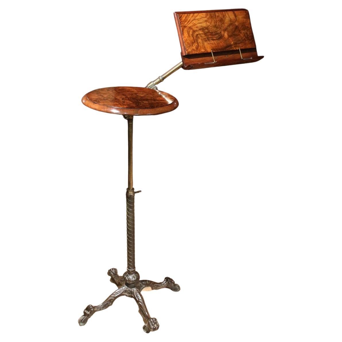 Antique Oak Reading Stand / Book Stand For Sale at 1stDibs