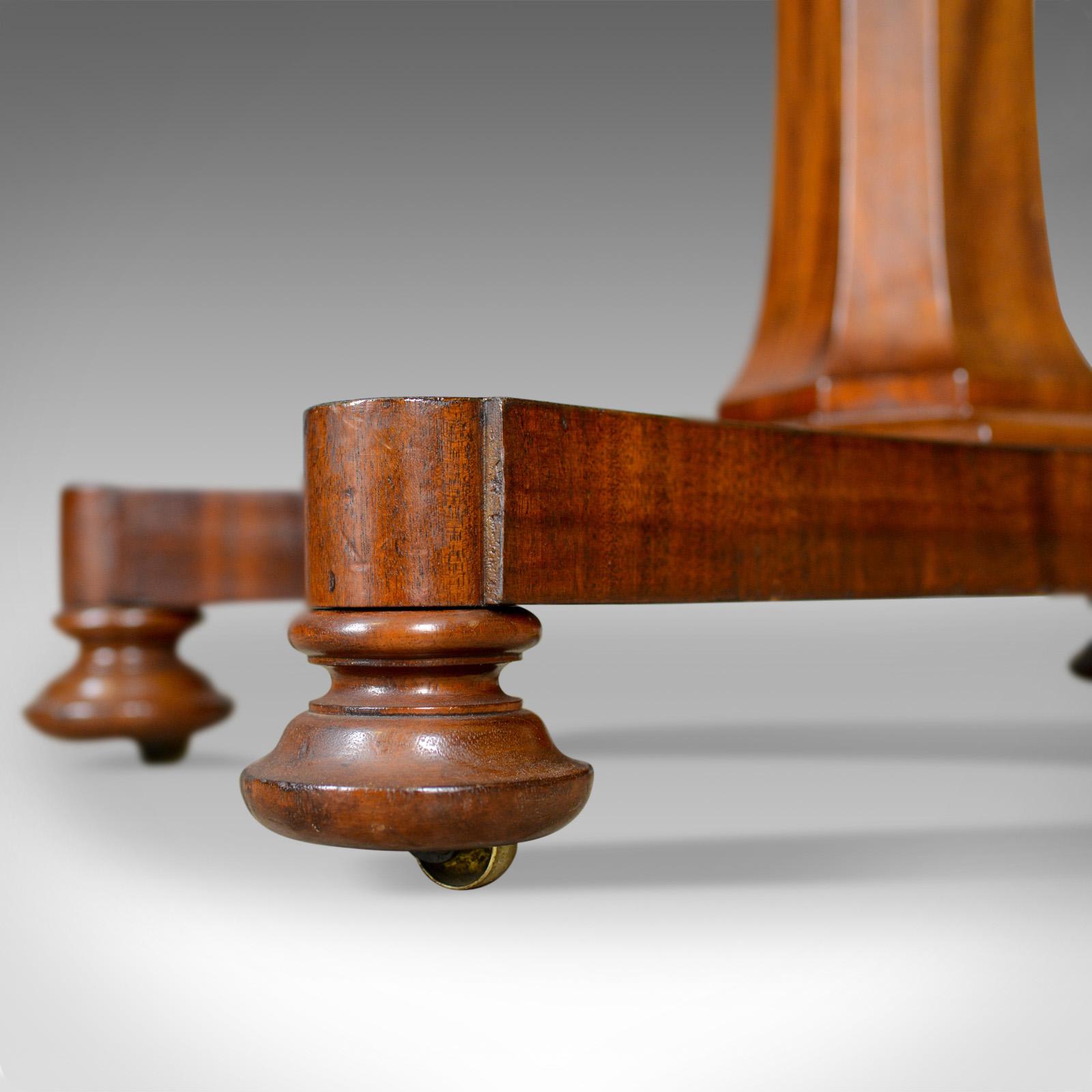 Antique Reading Table, Duet Music Stand in the Manner of Gillows, circa 1870 4