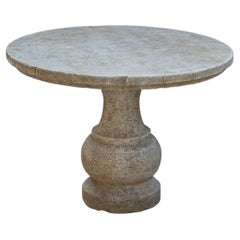 Antique Reclaimed Limestone Table
