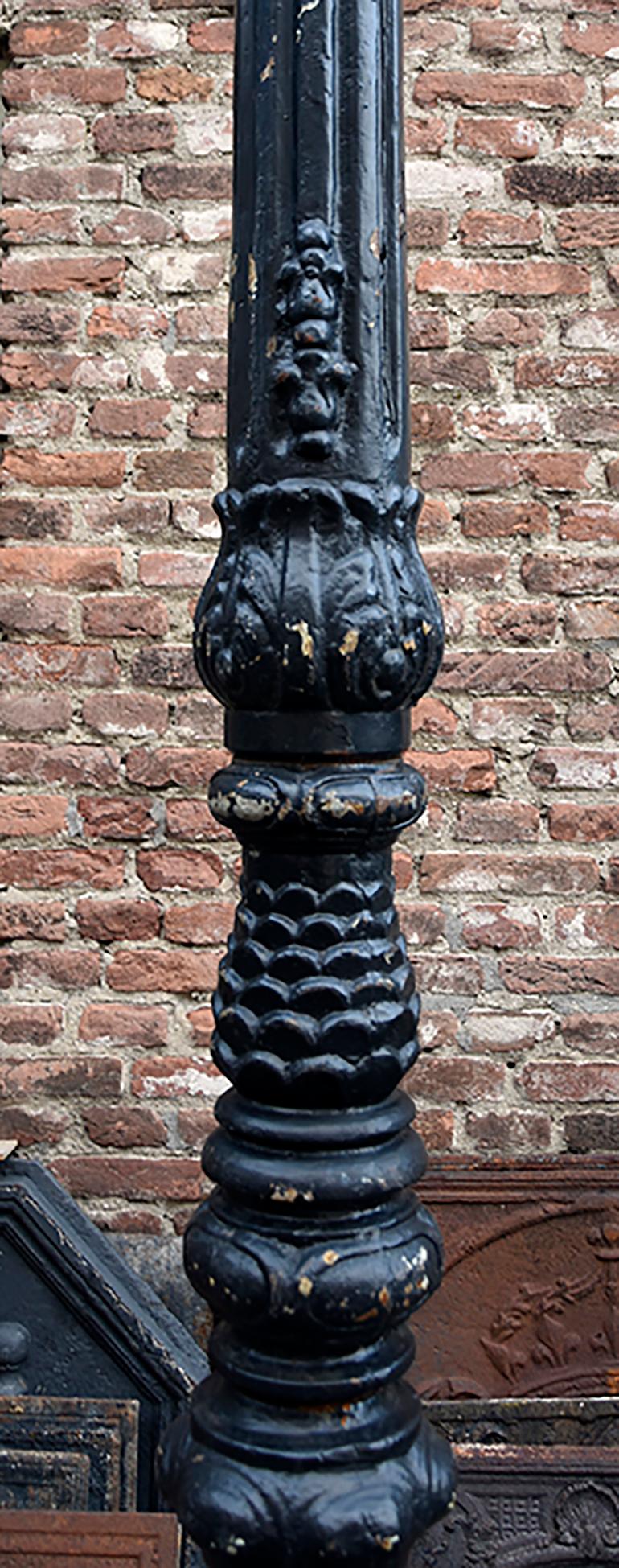 19th century lamp post